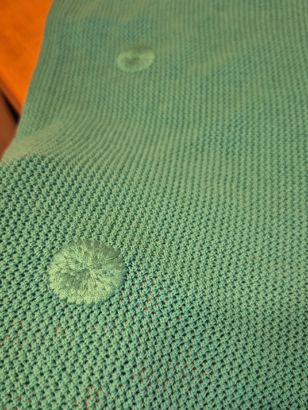 Chicos Blue Crotched Poncho - Picture 6 of 8